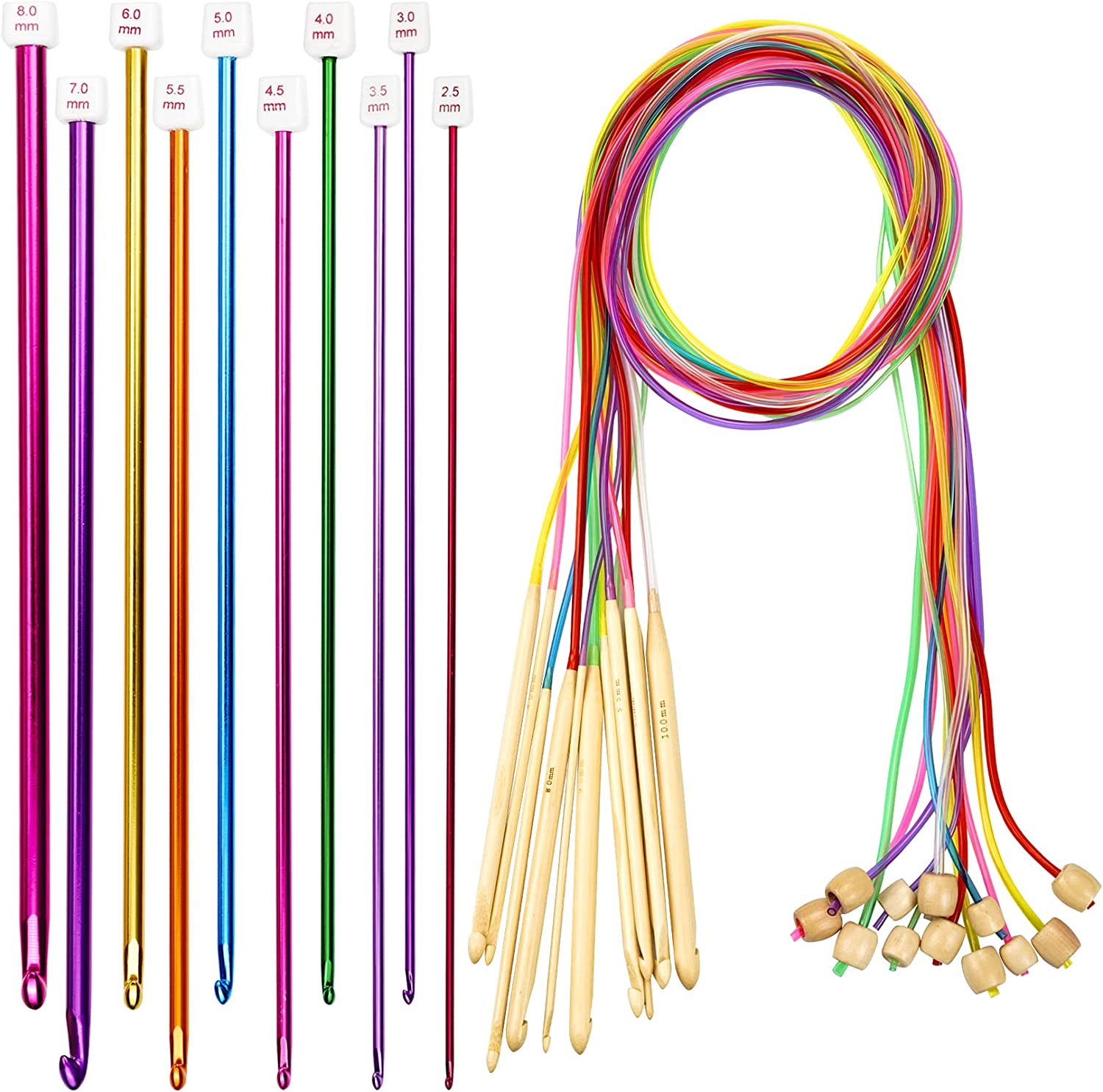 Tunisian crochet hook set